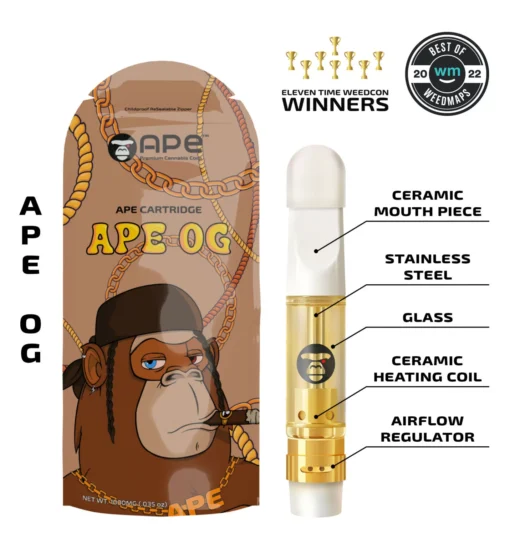 Ape Live Resin Disposables